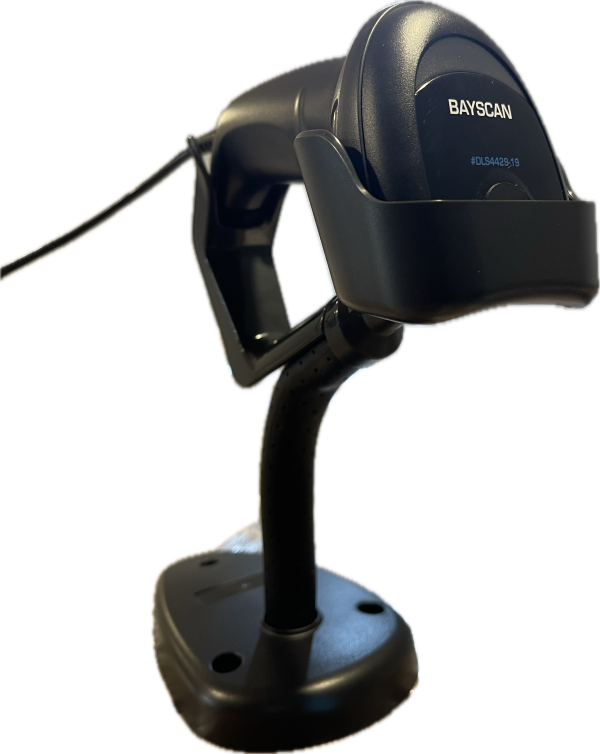 Bayscan Driver's License Scanner - Black/USB - Stand Included