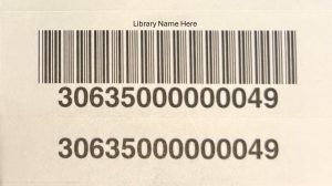 DATA30635: 2-Part Bar Code Labels, 4-Mil Paper, 1 mil matte polyester, Square Corners, ROLLS