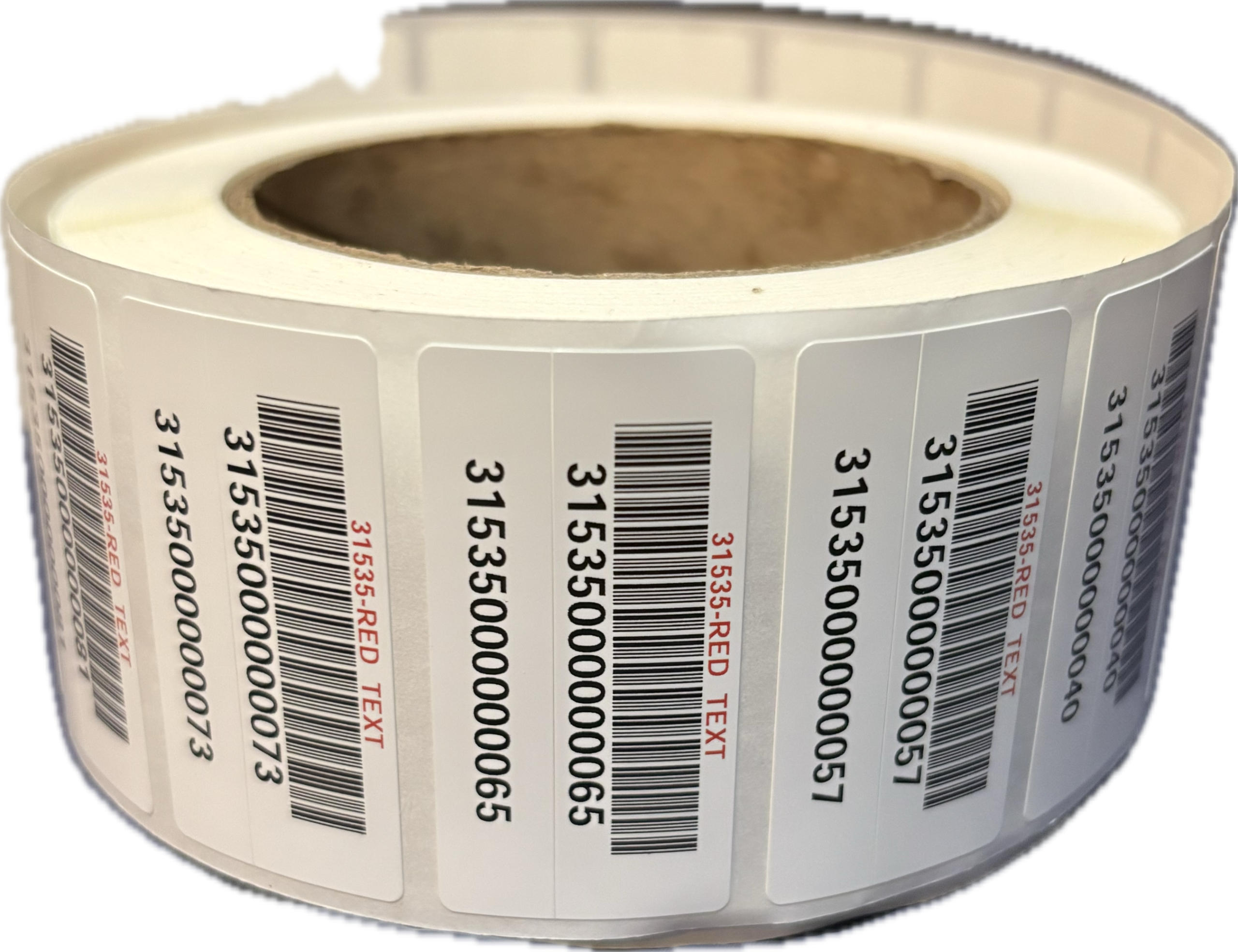 DATA31535R: Double part labels, 3-mil Polyester, no Laminate, Round corners, rolls - Image 2