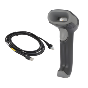 Honeywell Voyager XP 1470g Barcode Scanner USB Kit: Omnidirectional, 1D, PDF417, 2D, Black